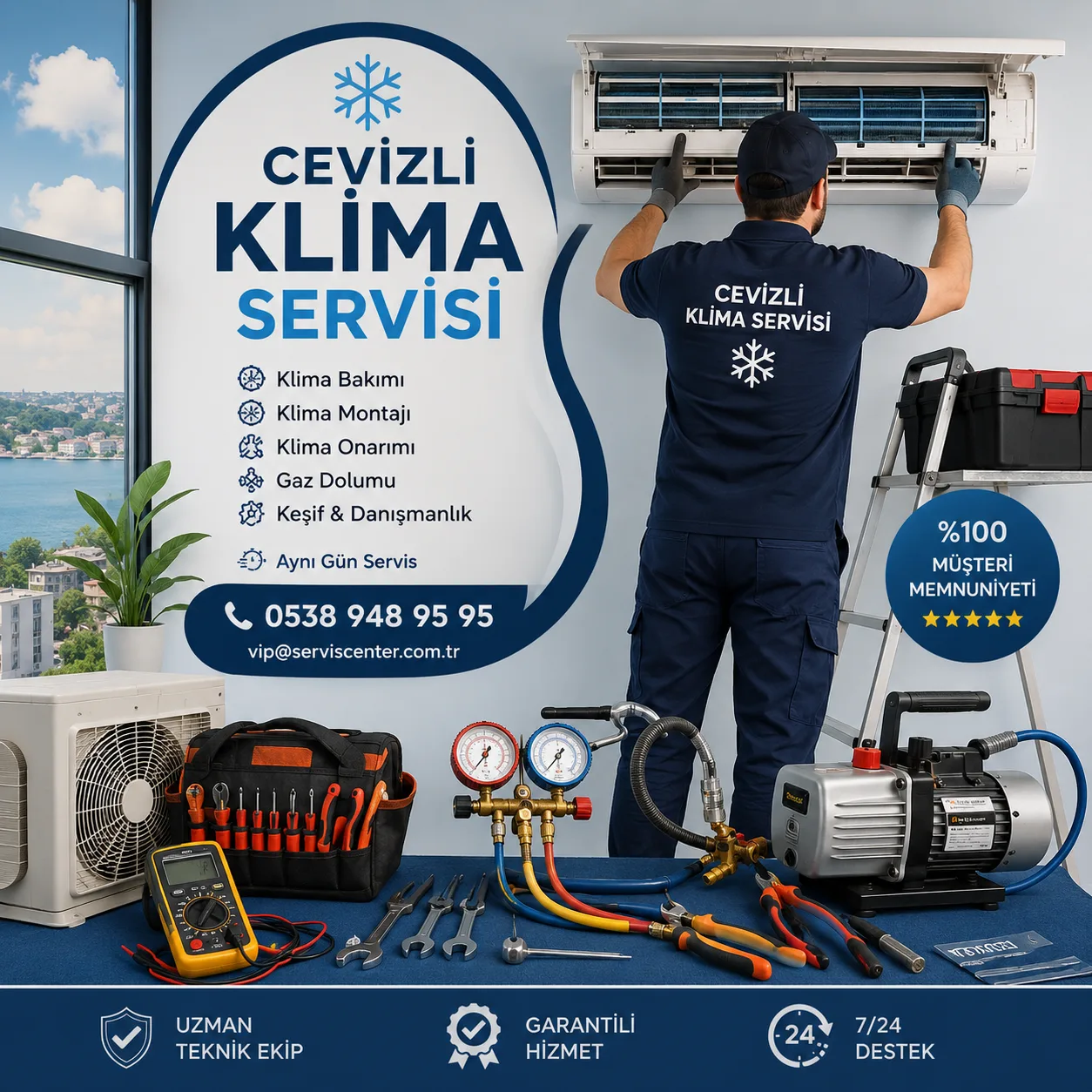 Cevizli Klima Servisi
